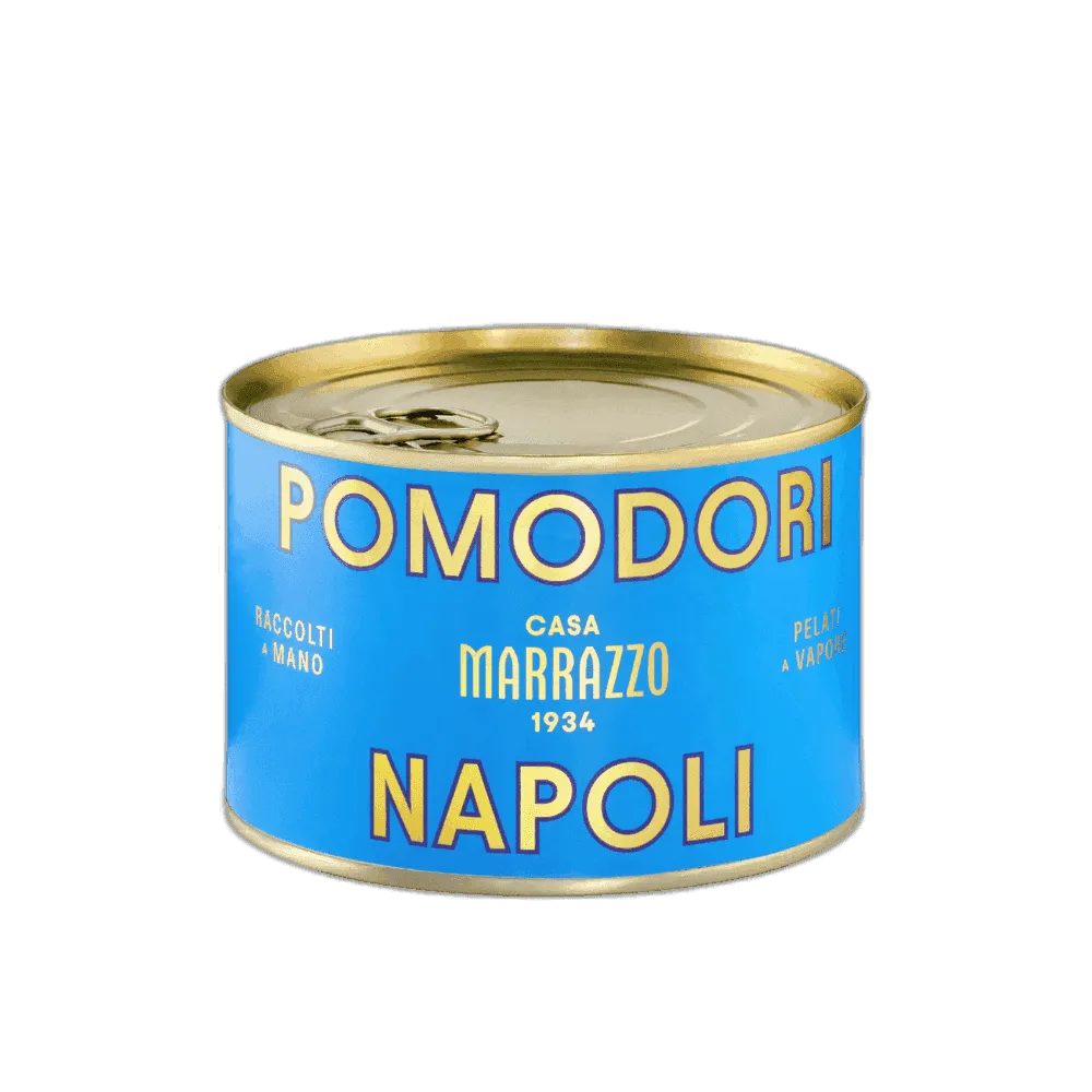 Casa Marrazzo 포모도리 나폴리 토마토 홀 450g 캔 정면